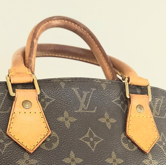 Louis Vuitton Alma Hand Brown Monogram Canvas Satchel - Picture 3 of 16